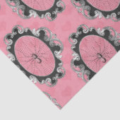 Ontwerp van de Gothic Love Series 15 Tissuepapier (Detail)
