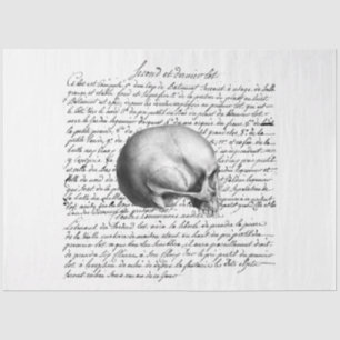 Ontwerp van de gothische debutante reeks 5 tissuepapier
