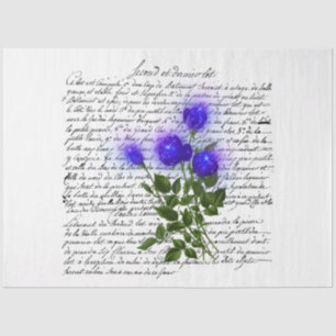 Ontwerp van de gothische debutante reeks 7 tissuepapier