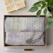 Ontwerp van de grafische Lila reeks Shabby 8 Tissuepapier (Geschenk)