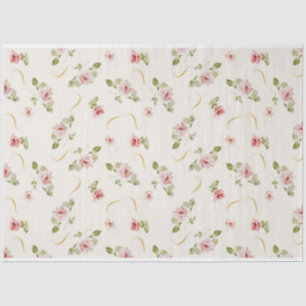 Ontwerp van de grafische schrijfserie Shabby Chic  Tissuepapier