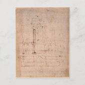 Ontwerp van de graftombe van paus Julius II Briefkaart (Voorkant)