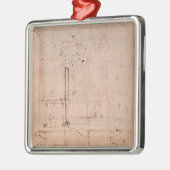 Ontwerp van de graftombe van paus Julius II Metalen Ornament (Links)