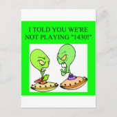 ontwerp van de grappige brugspeler briefkaart (Voorkant)