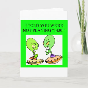 ontwerp van de grappige brugspeler kaart