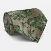 Ontwerp van de Groene Velvet-reeks 15 Stropdas (Opgerold)