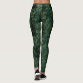 Ontwerp van de Groene Velvet-reeks 17 Leggings (Achterkant)