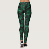Ontwerp van de Groene Velvet-reeks 9 Leggings (Achterkant)