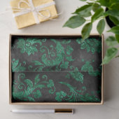 Ontwerp van de Groene Velvet-reeks 9 Tissuepapier (Geschenk)