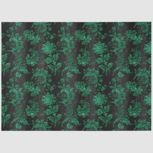 Ontwerp van de Groene Velvet-reeks 9 Tissuepapier (Voorkant)