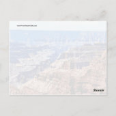 Ontwerp van de grote kanon National Park Retro Briefkaart (Achterkant)