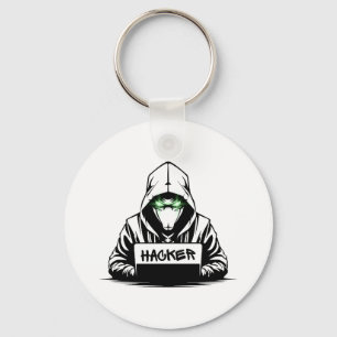 Ontwerp van de Hacker Sleutelhanger