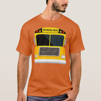 Ontwerp van de Halloween School Driver voor een bu T-shirt