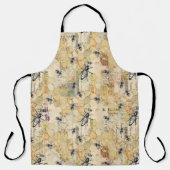 Ontwerp van de  honingbijenreeks 12 schort (Voorkant)
