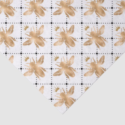 Ontwerp van de honingbijenreeks 12-weefselpapier tissuepapier (Detail)