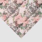 Ontwerp van de  honingbijenreeks 14 Weefselpapier Tissuepapier (Detail)