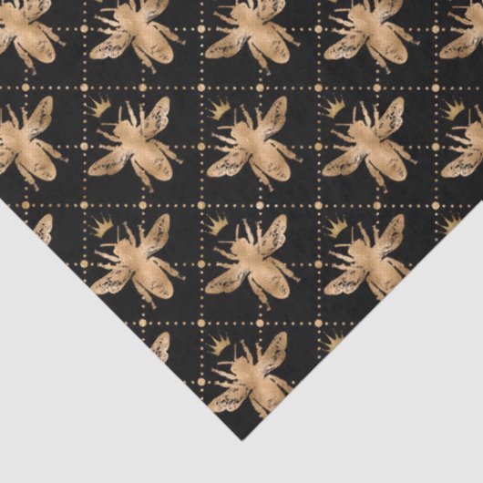 Ontwerp van de honingbijenreeks 17 Weefselpapier Tissuepapier (Detail)