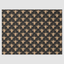 Ontwerp van de honingbijenreeks 17 Weefselpapier