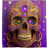 Ontwerp van de huid douchegordijn (Voorkant)