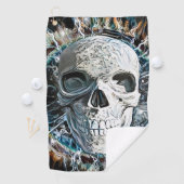 Ontwerp van de huid golfhanddoek (Insitu)