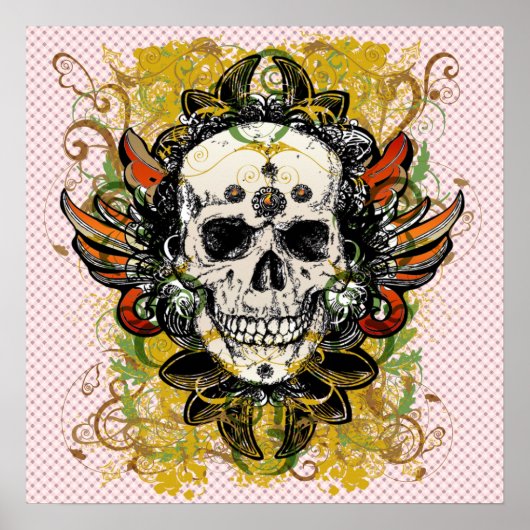 Ontwerp van de huid poster (Voorkant)