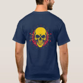Ontwerp van de huid t-shirt (Achterkant)