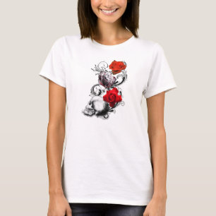 Ontwerp van de huid t-shirt