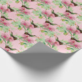 Ontwerp van de HummingBirds-reeks 15 Cadeaupapier (Hoek)