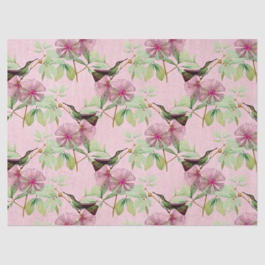 Ontwerp van de HummingBirds-reeks 22 Tissuepapier (Voorkant)