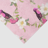 Ontwerp van de HummingBirds-reeks, zeventien Tissuepapier (Detail)