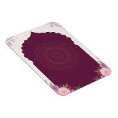 Ontwerp van de huwelijksuitnodiging magneet (Rechterzijde)