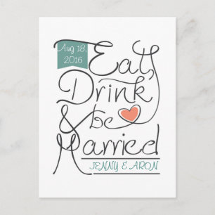 Ontwerp van de huwelijksuitnodiging uitnodiging briefkaart