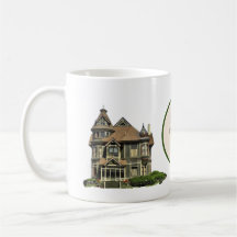 Ontwerp van de "I Love Victoriaans Houses" Koffiek