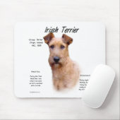 Ontwerp van de Ierse geschiedenis van de Terrier Muismat (Met muis)