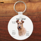 Ontwerp van de Ierse geschiedenis van de Terrier Sleutelhanger (Voorkant)