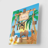 Ontwerp van de ikiBar Vierkante Klok (Hoek)