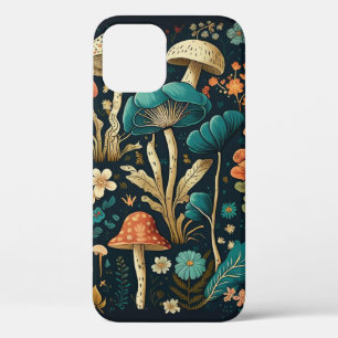 Ontwerp van de Illustratie van de Retro-paddenstoe Case-Mate iPhone Case