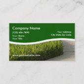 Ontwerp van de in de buurt gelanceerde service visitekaartje (Voorkant)