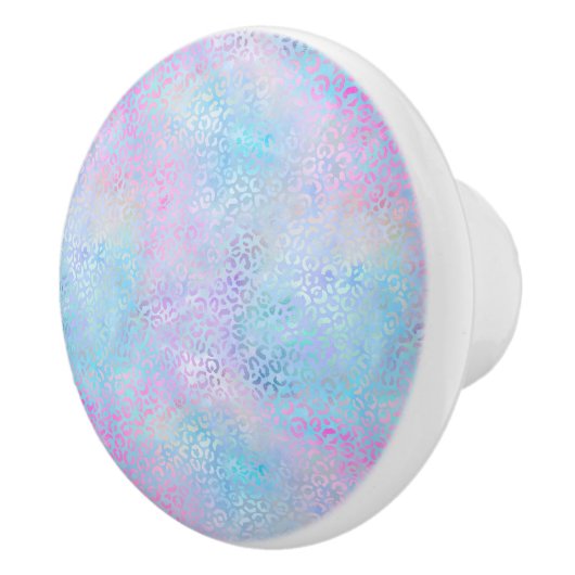 Ontwerp van de Iridescent Leopard-reeks 9 Keramische Knop (Rechts)