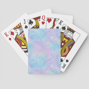 Ontwerp van de Iridescent Leopard-reeks 9 Pokerkaarten