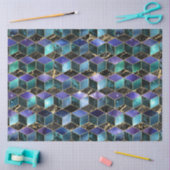 Ontwerp van de isometrische galaxreeks 5 tissuepapier (Craft)