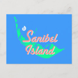 Ontwerp van de kaart van Sanibel Island