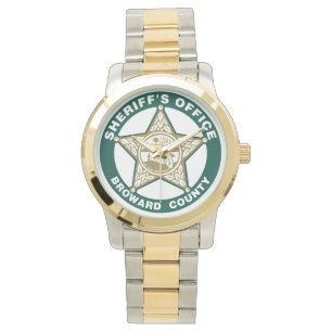 Ontwerp van de Kantoor van de Broward Sheriff Horloge