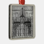 Ontwerp van de kathedraal van Milaan Metalen Ornament (Rechts)