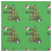 Ontwerp van de kerstboom van de wandelaar; stof (Swatch)