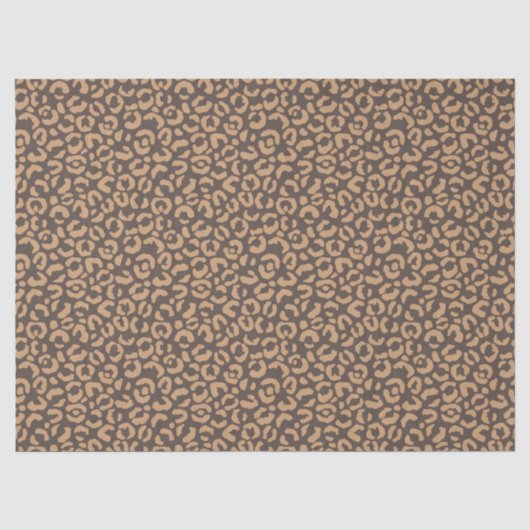 Ontwerp van de klassieke leopard-reeks 3 tissuepapier (Voorkant)
