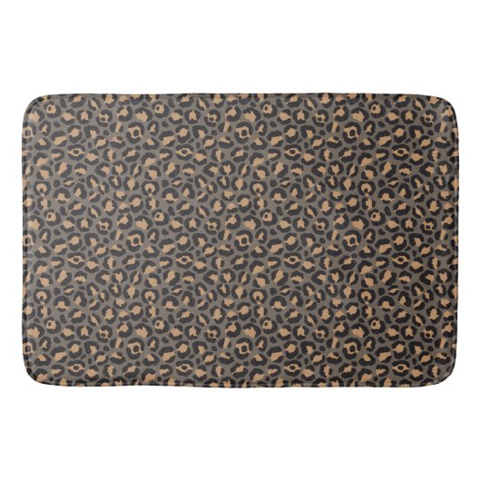 Ontwerp van de klassieke leopard-reeks 4 badmat (Voorkant)