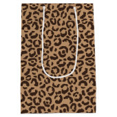 Ontwerp van de klassieke leopard-reeks 5 medium cadeauzakje (Achterkant)
