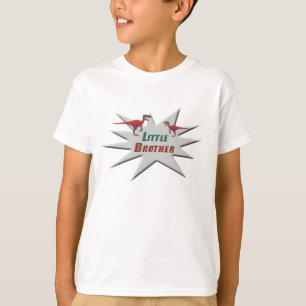Ontwerp van de kleine broeder Velociraptor T-shirt