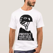 Ontwerp van de Klimberbeschermingshelm | avontuurl T-shirt (Voorkant)